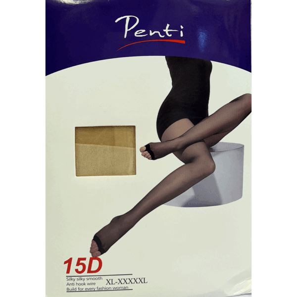 جوراب شلواری شیشه ای دکلته