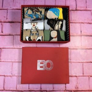 پك ٦ عددى جوراب ساقدار زنانه P4004